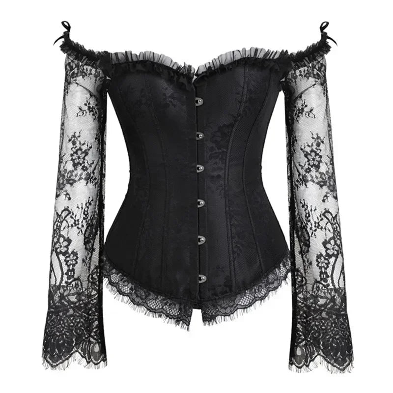 Burlesque Bustier - Corset - Twisted Jezebel