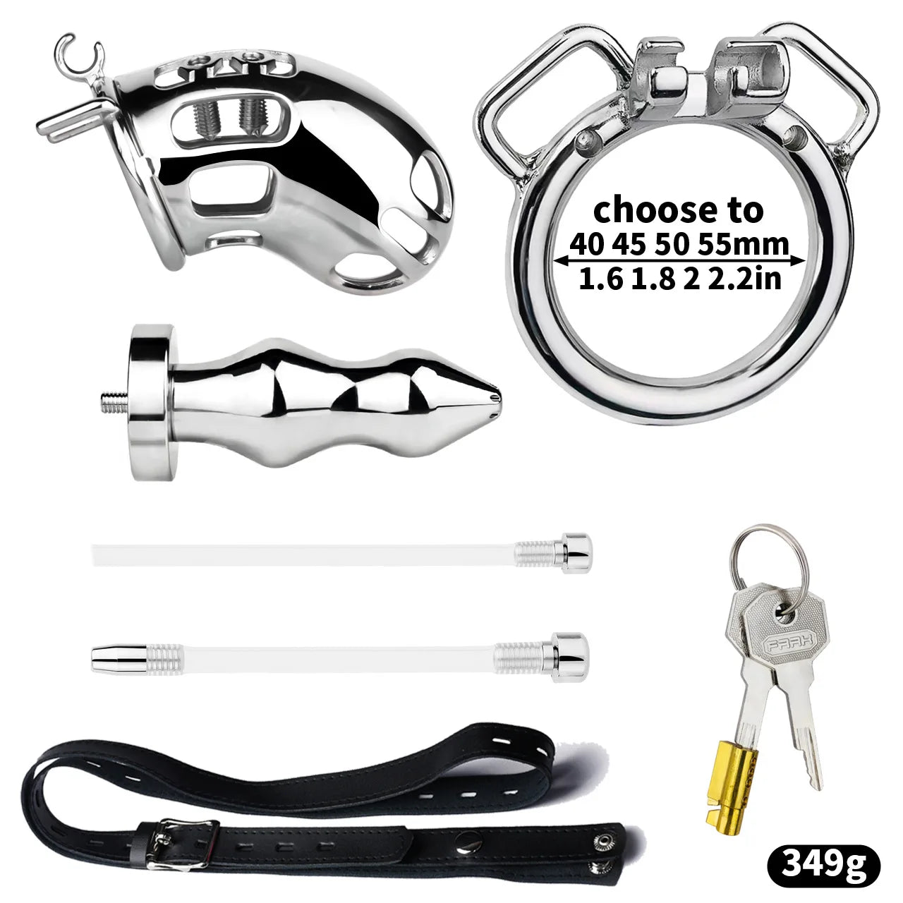 Watersports Enema Chastity Cage