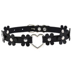 Dark Heart Chokers - Collars - Twisted Jezebel