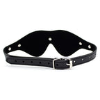 J Rue Synth Leather Blindfolds