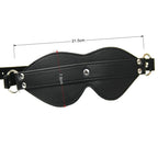 J Rue Synth Leather Blindfolds