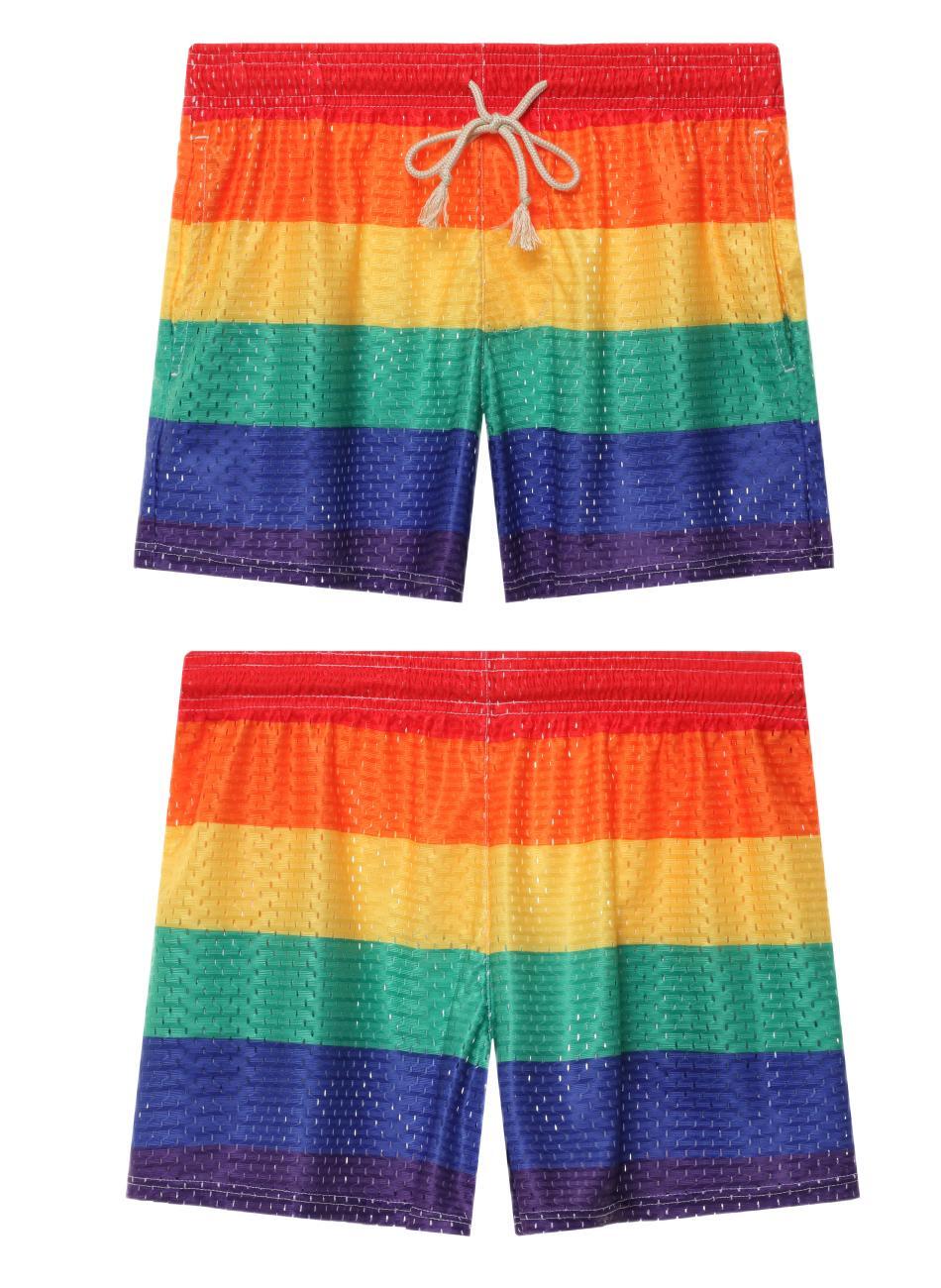 Rainbow Bright Hooded Tank & Shorts - Romper - Twisted Jezebel