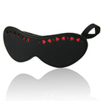 J Rue Synth Leather Blindfolds