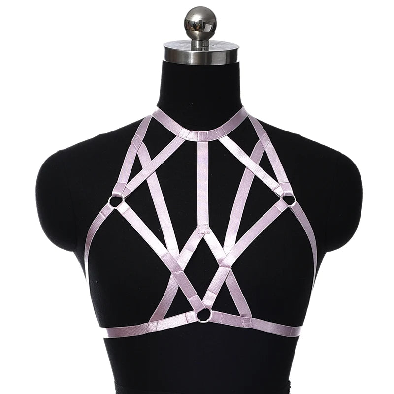 NUVO 7-Strap Sissy Harness - Lingerie - Twisted Jezebel