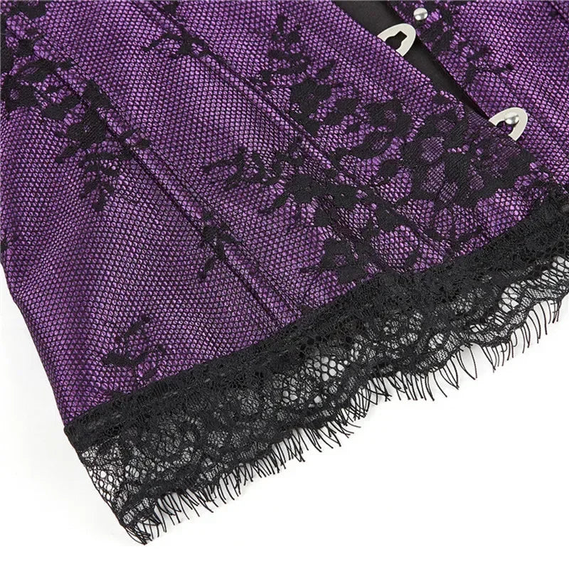 Burlesque Bustier - Corset - Twisted Jezebel