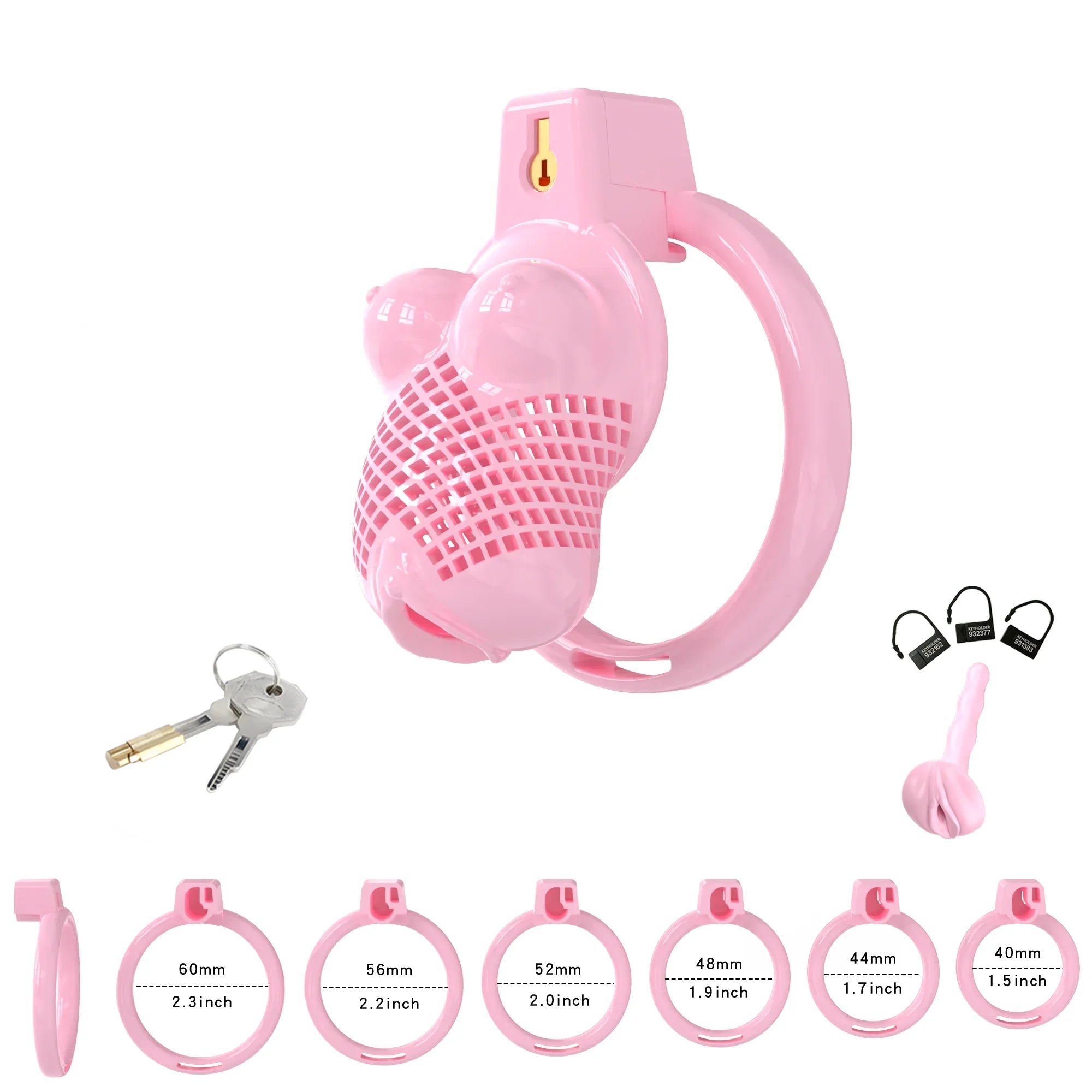 Pussy Boy Chastity Cage
