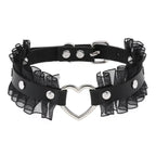 DEZI Choker Collars, Black - Collars - Twisted Jezebel