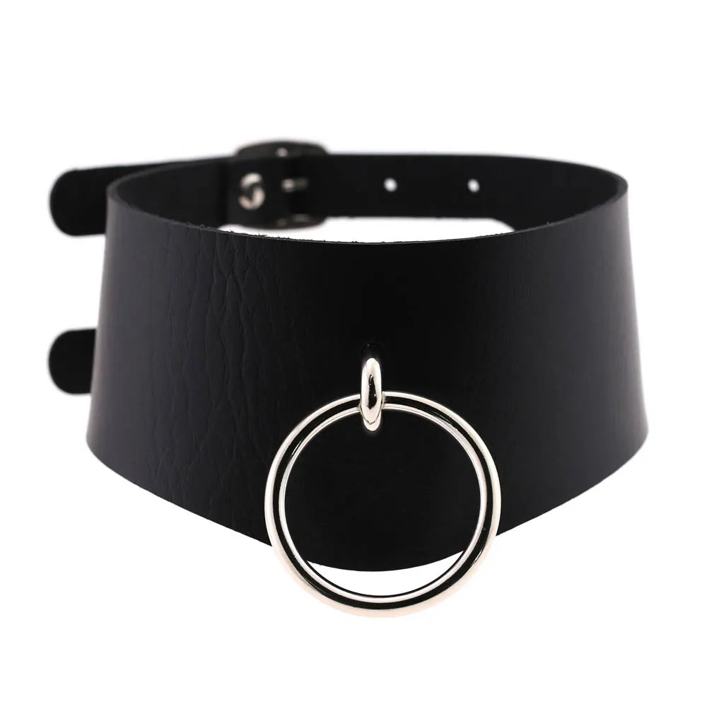 DEZI Choker Collars, Black - Collars - Twisted Jezebel