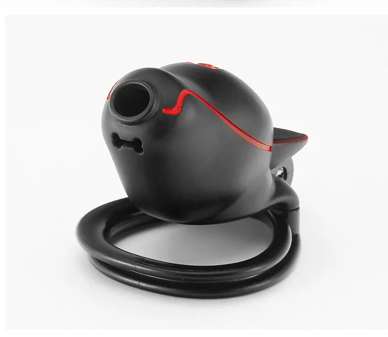 Locked Dog Pup Chastity Cage