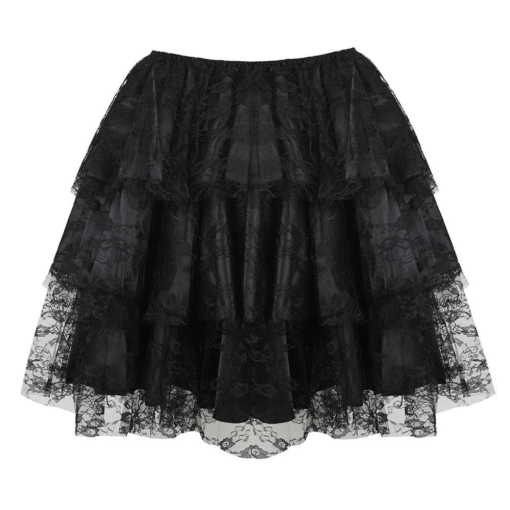 Gothic Maxi Skirt S-6XL - Skirt - Twisted Jezebel