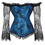 Burlesque Bustier - Corset - Twisted Jezebel