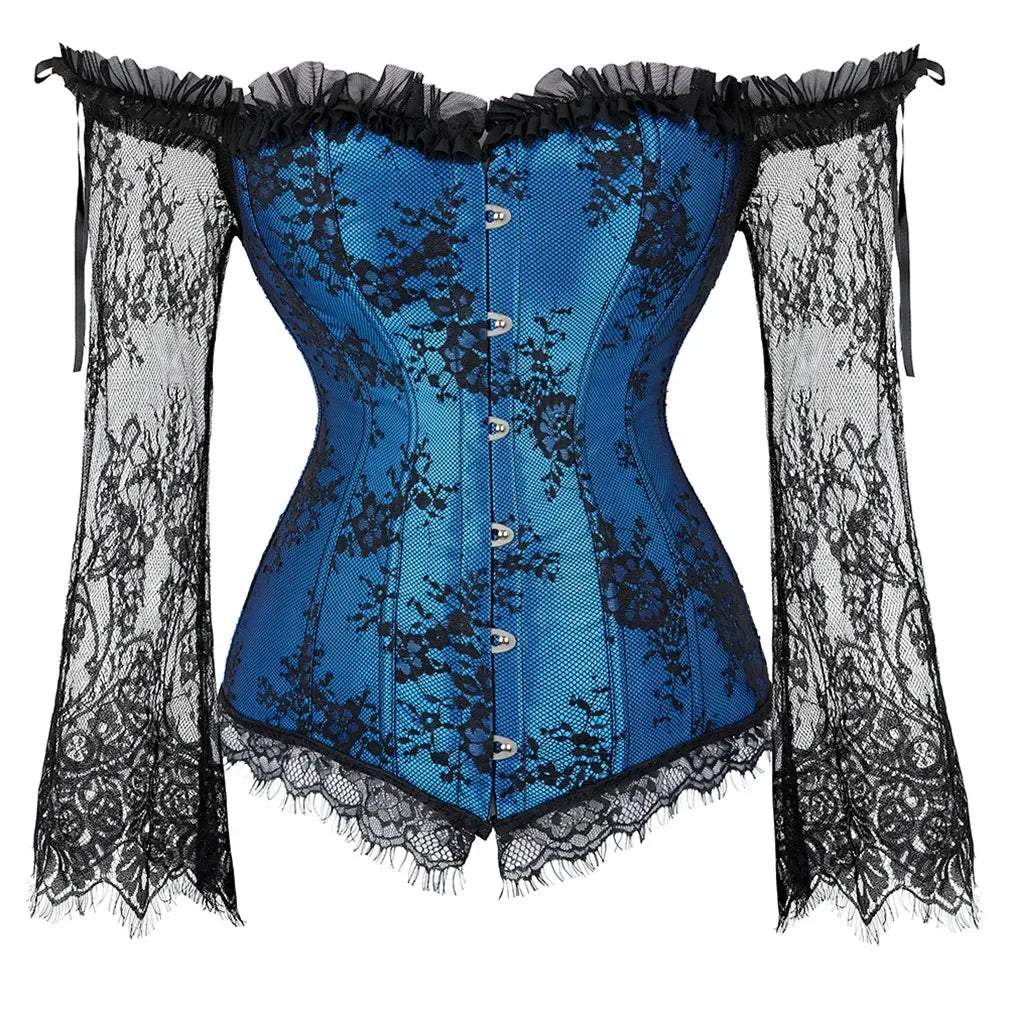 Burlesque Bustier - Corset - Twisted Jezebel