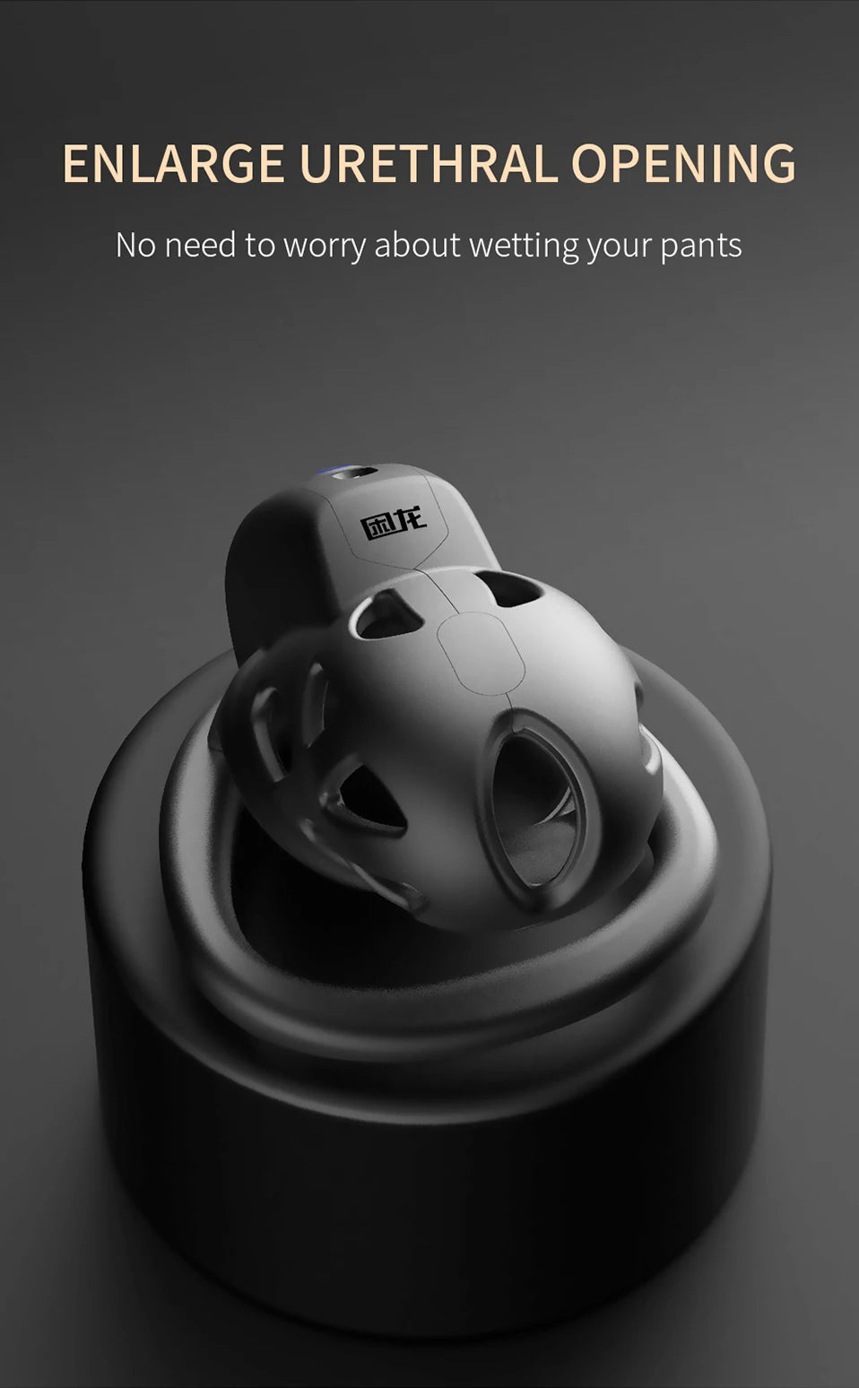 JEUSN Electric Shock Chastity Cage
