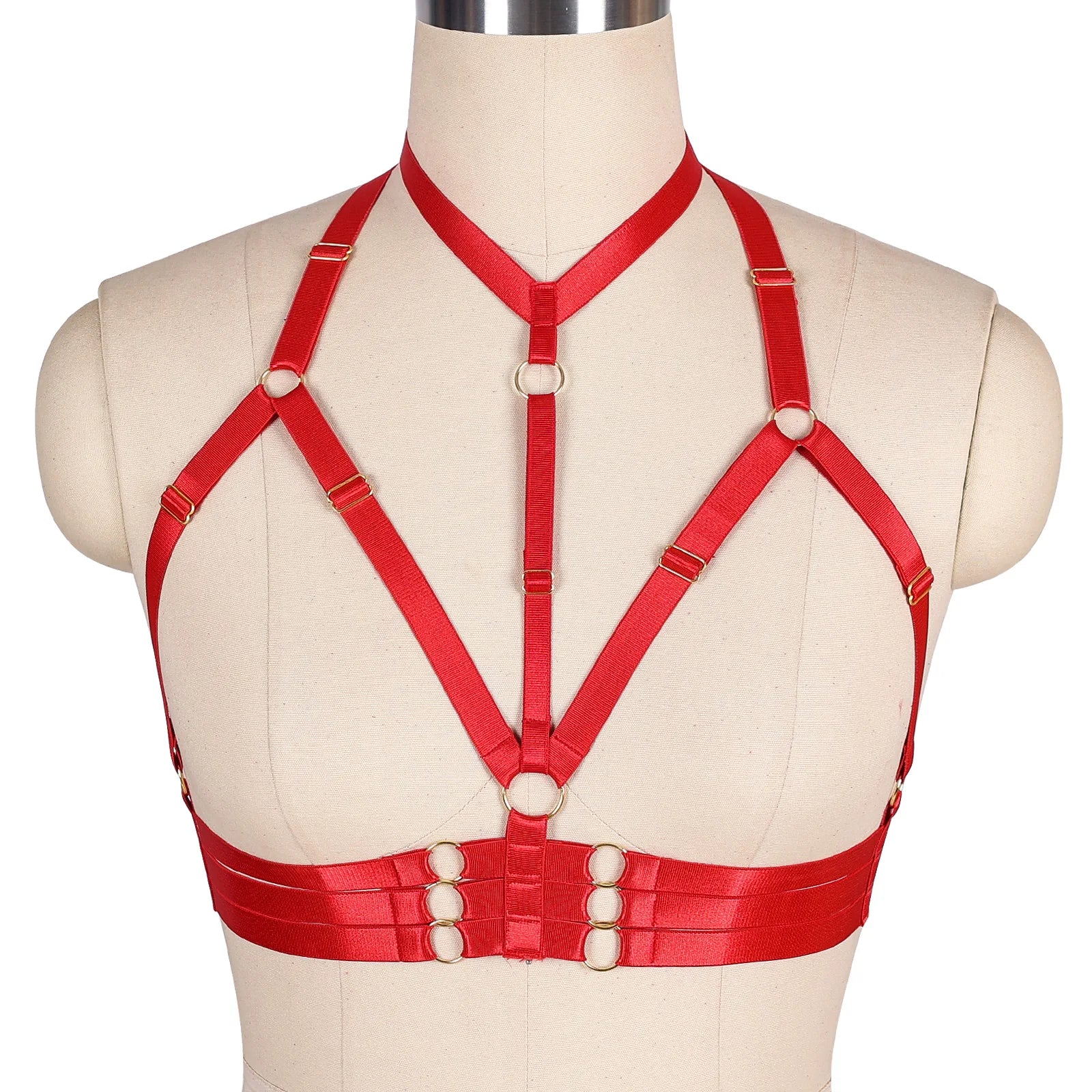 NUVO 5-Strap Sissy Harness - Lingerie - Twisted Jezebel