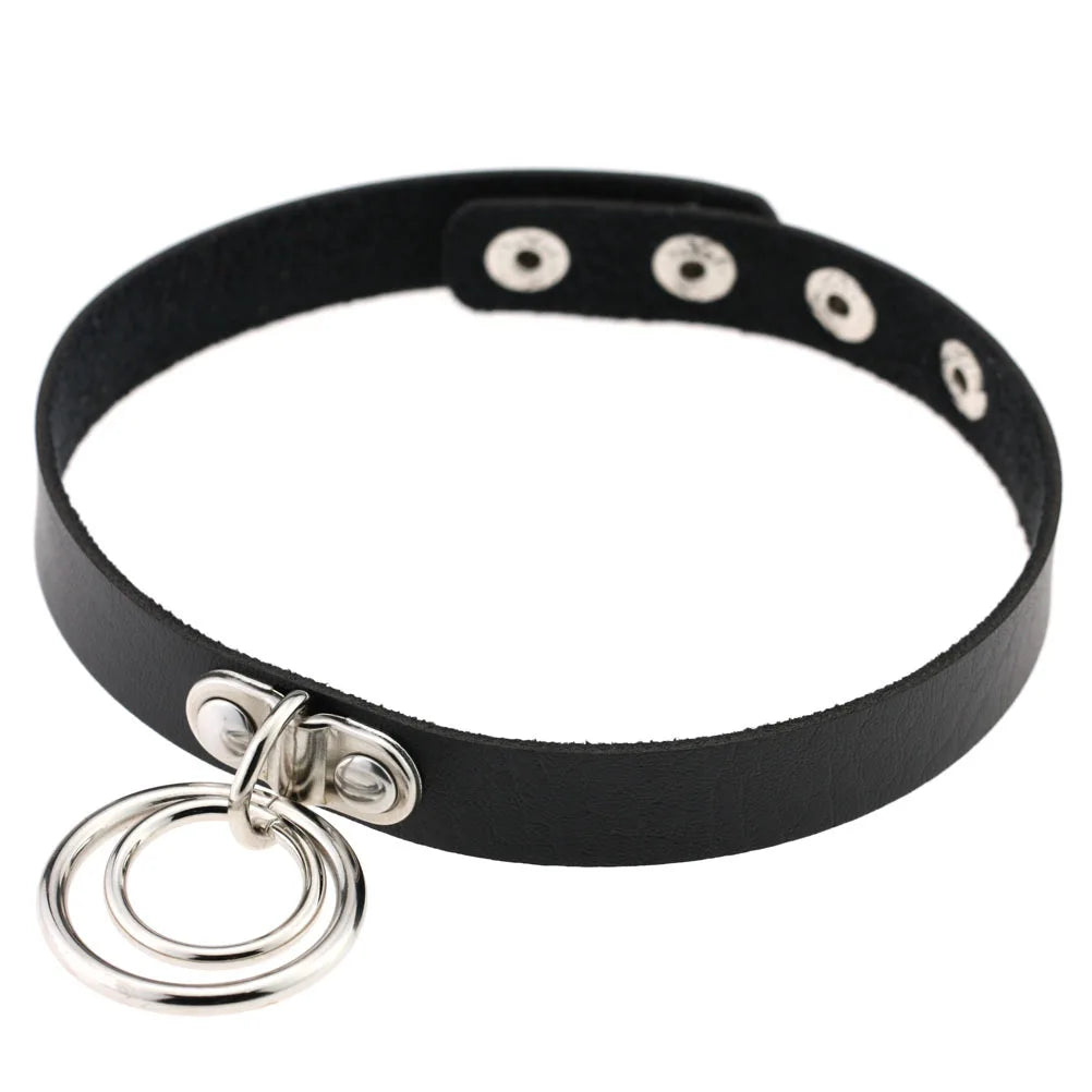Dark Heart Chokers - Collars - Twisted Jezebel
