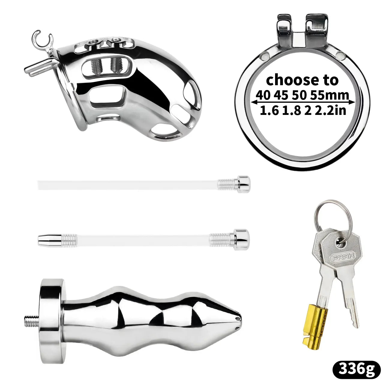 Watersports Enema Chastity Cage