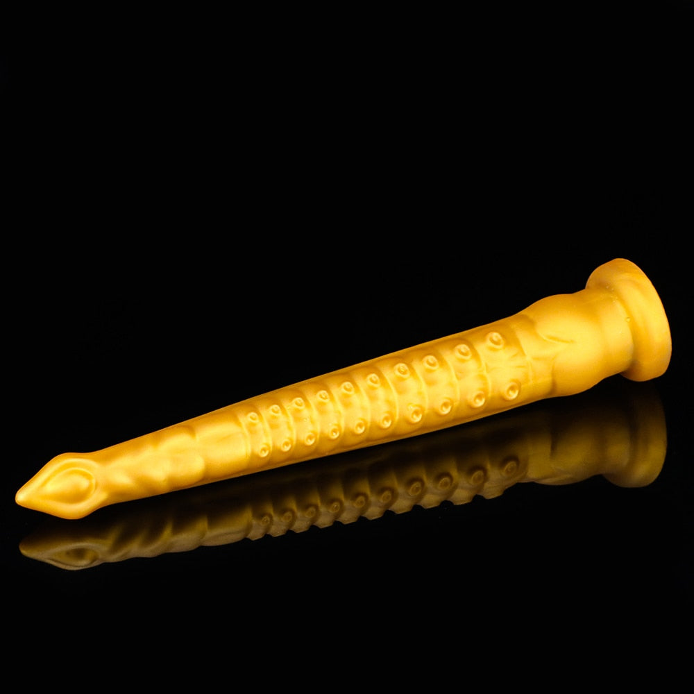 Throat Ticklr Liquid Silicone Tentacle - Anal Toy - Twisted Jezebel