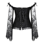 Burlesque Bustier - Corset - Twisted Jezebel
