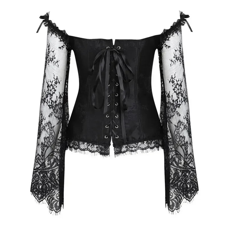 Burlesque Bustier - Corset - Twisted Jezebel