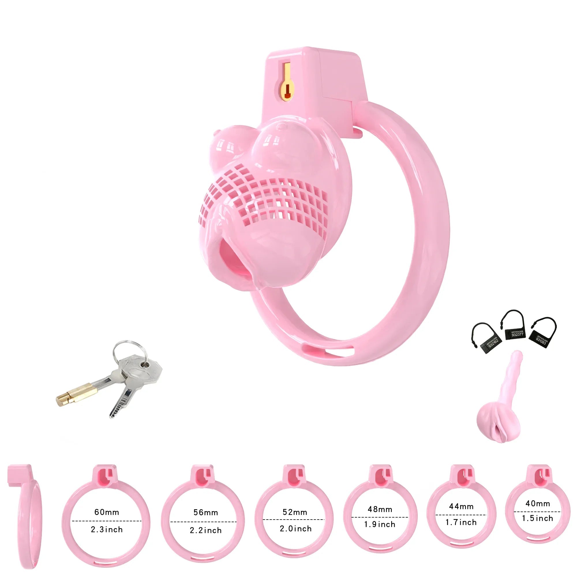 Pussy Boy Chastity Cage