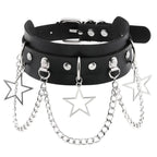DEZI Choker Collars, Black - Collars - Twisted Jezebel