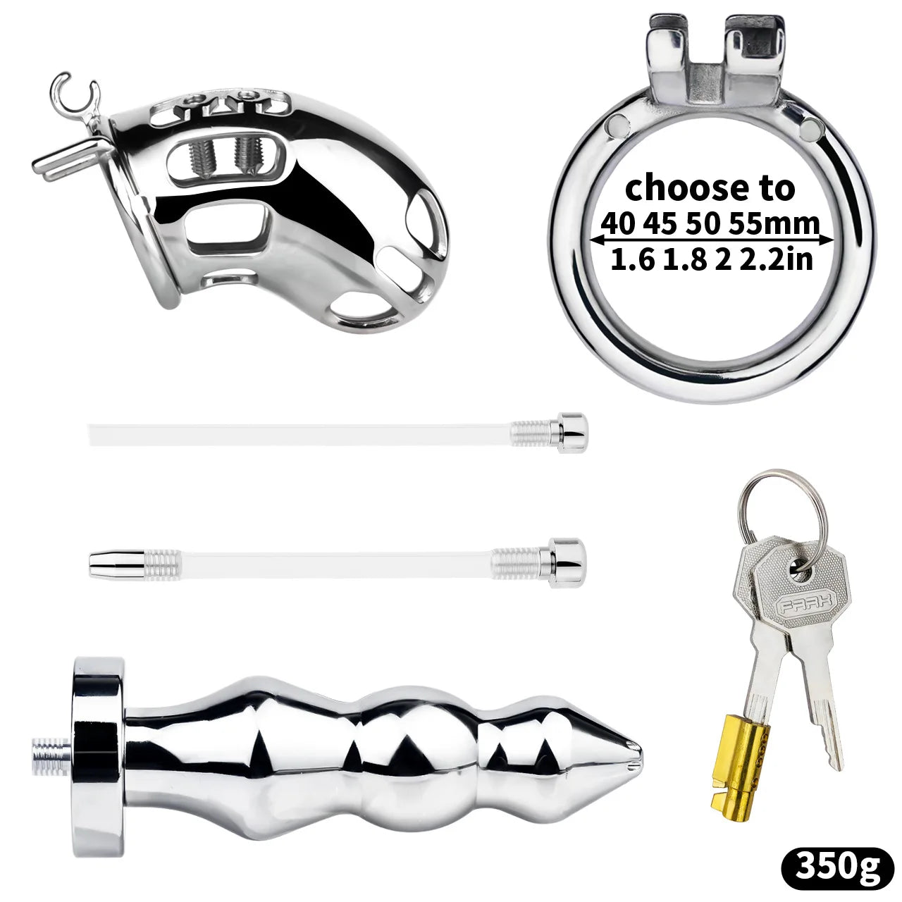 Watersports Enema Chastity Cage