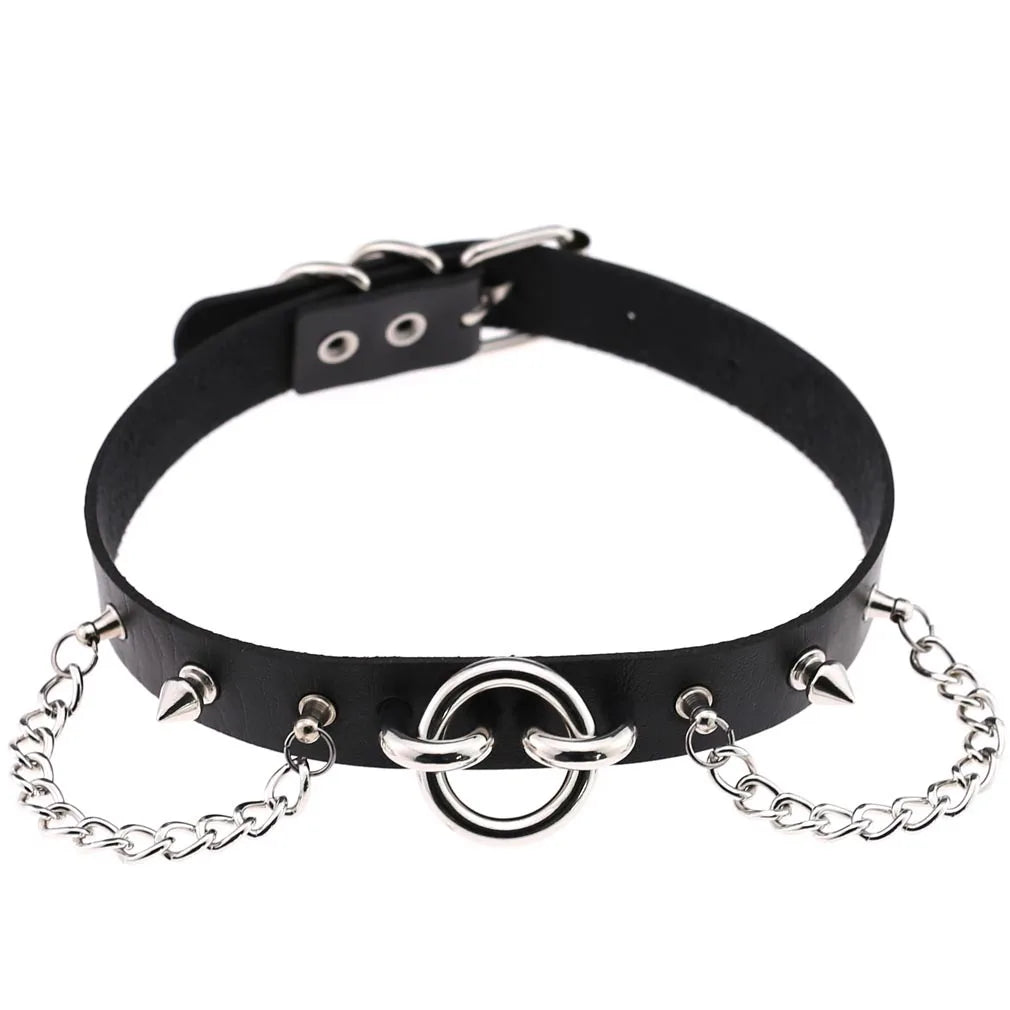Dark Heart Chokers - Collars - Twisted Jezebel