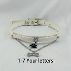 Personalized Rhinestone Puppy Collar