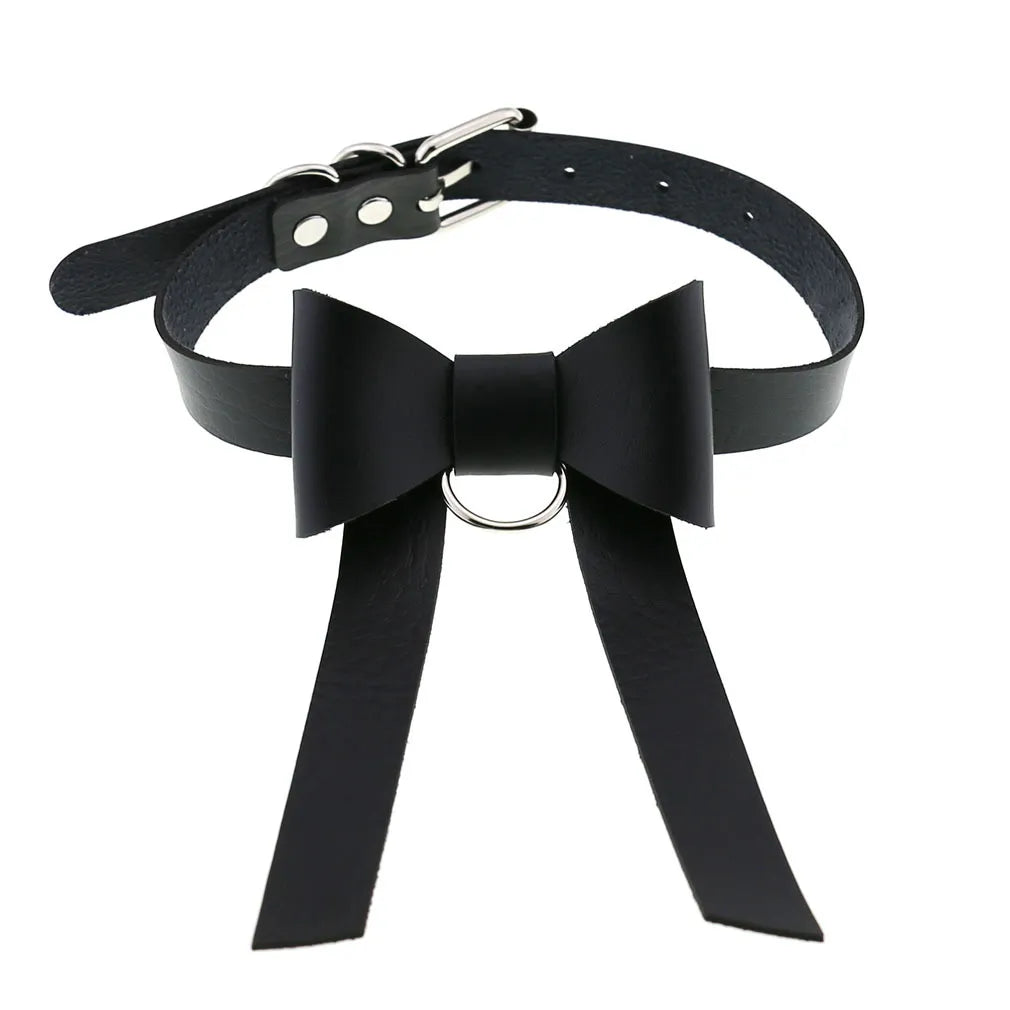DEZI Choker Collars, Black - Collars - Twisted Jezebel