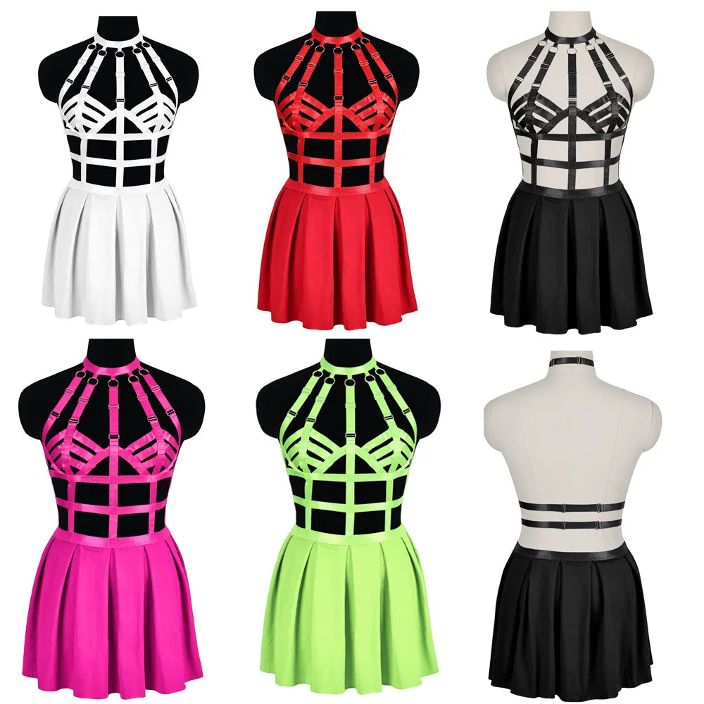 NUVO Sissy Harness & Skirt - Harness - Twisted Jezebel