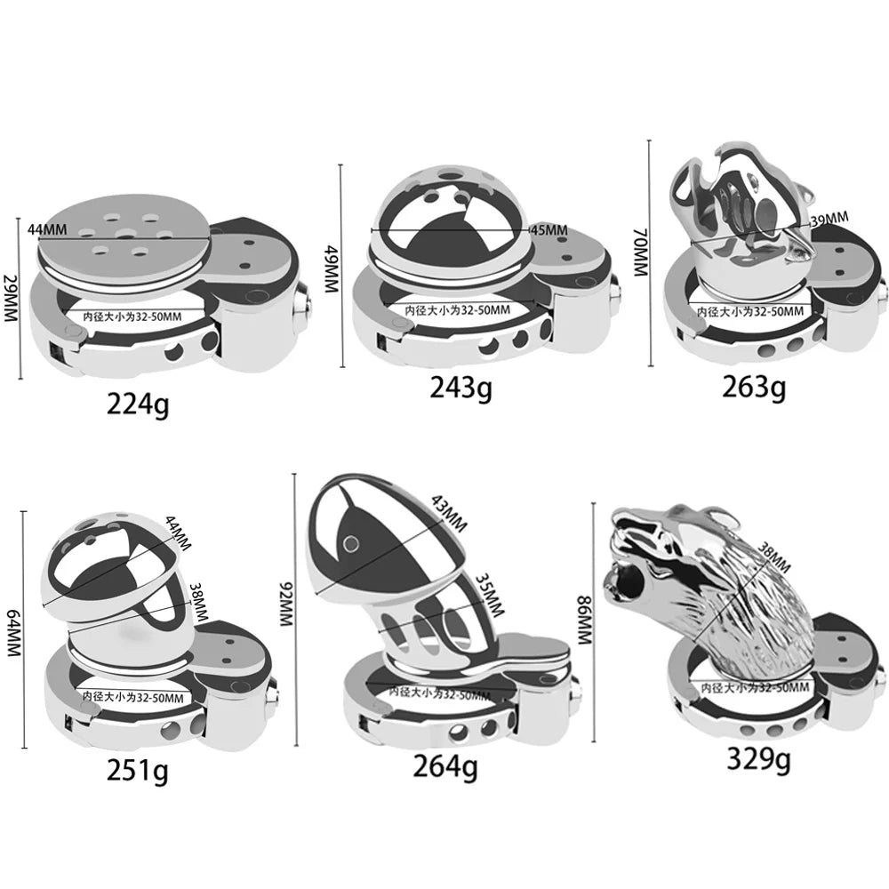 LokTite Adjustable Cages - Chastity Cages - Twisted Jezebel