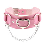 DEZI Choke Collars, Pink Sissy - Collars - Twisted Jezebel