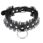 DEZI Choker Collars, Black - Collars - Twisted Jezebel