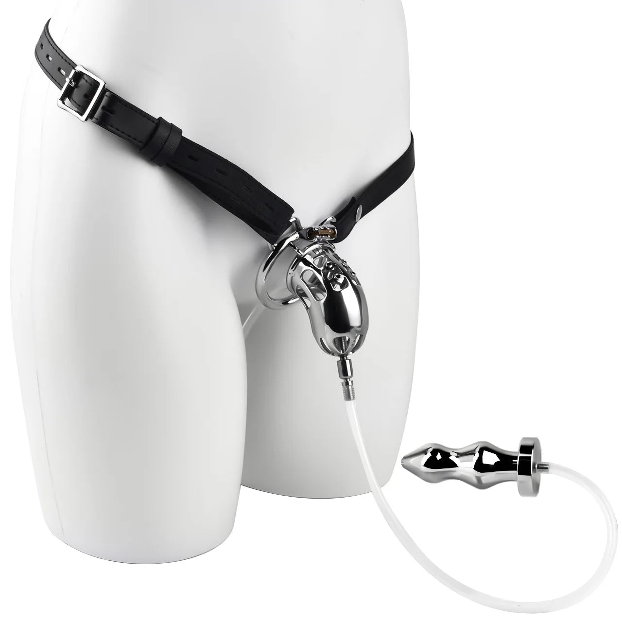 Watersports Enema Chastity Cage