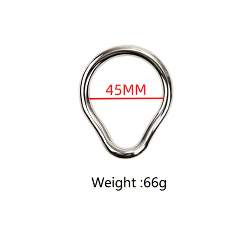 Teardrop Ergonomic Cock Ring - Cock Ring - Twisted Jezebel