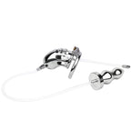 Watersports Enema Chastity Cage