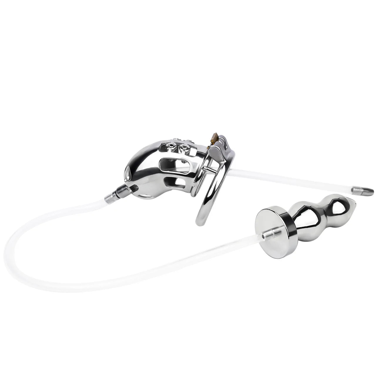 Watersports Enema Chastity Cage