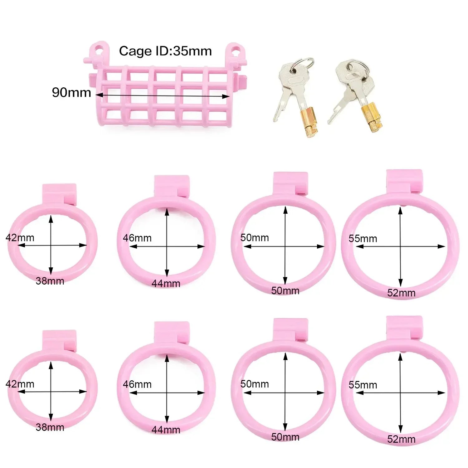 Docking Chastity Cage