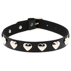 Dark Heart Chokers - Collars - Twisted Jezebel