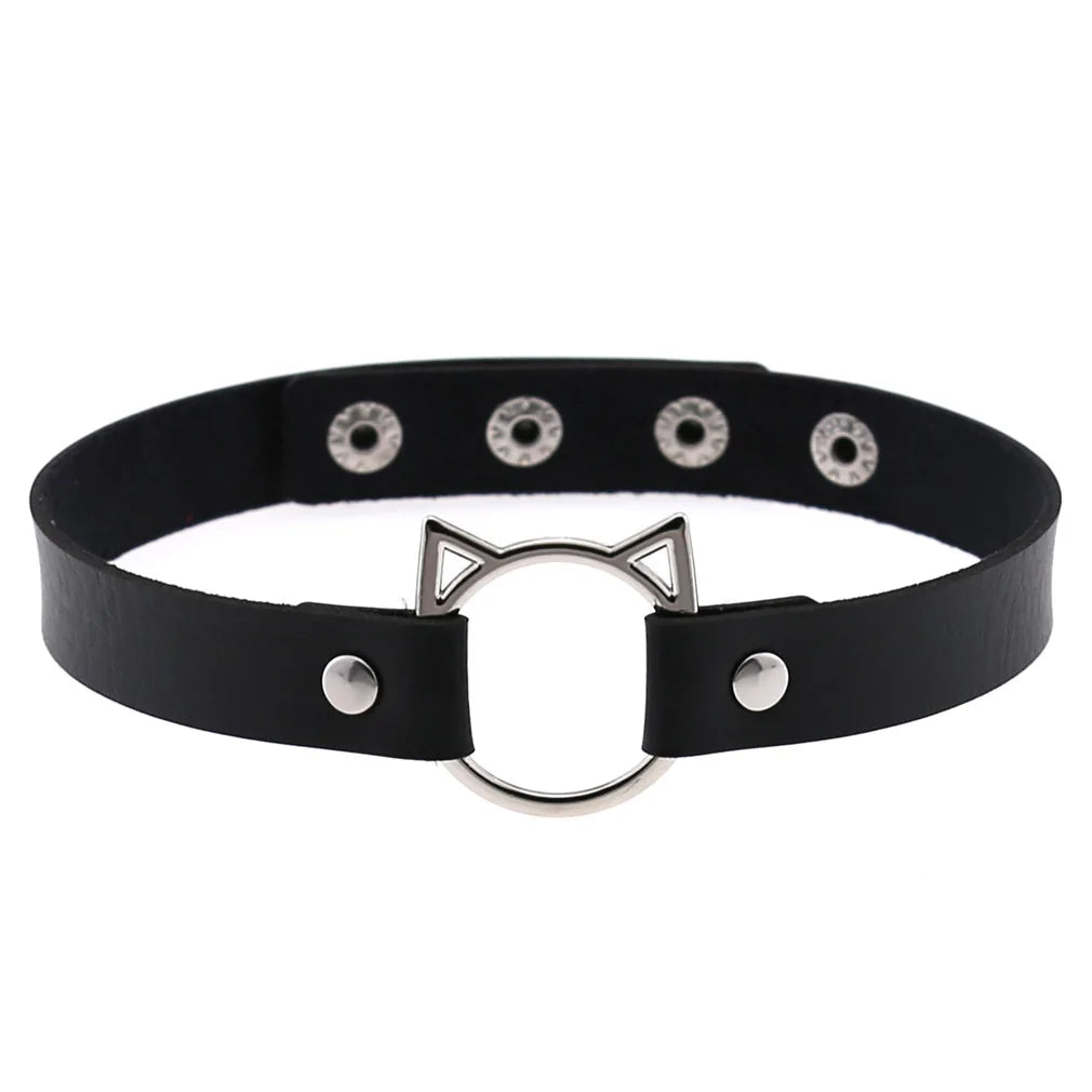 Dark Heart Chokers - Collars - Twisted Jezebel