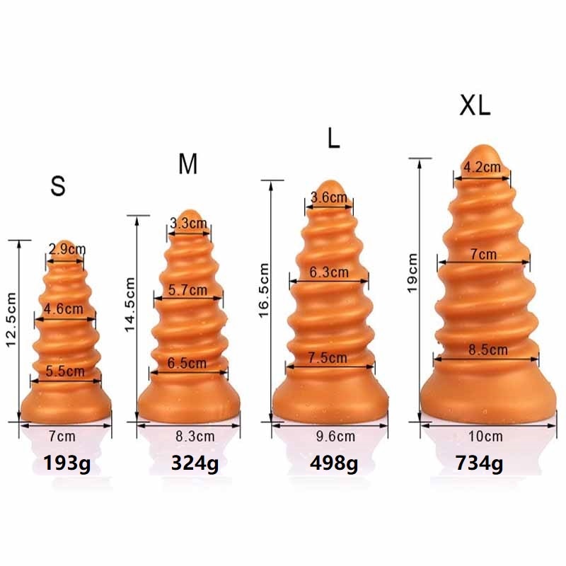 Twist-yer Alley Butt Plug