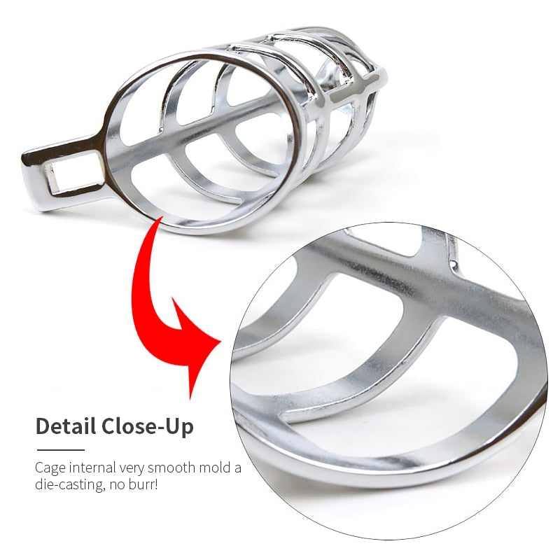 FreeFall Stainless Steel Chastity Cages - Chastity Cages - Twisted Jezebel