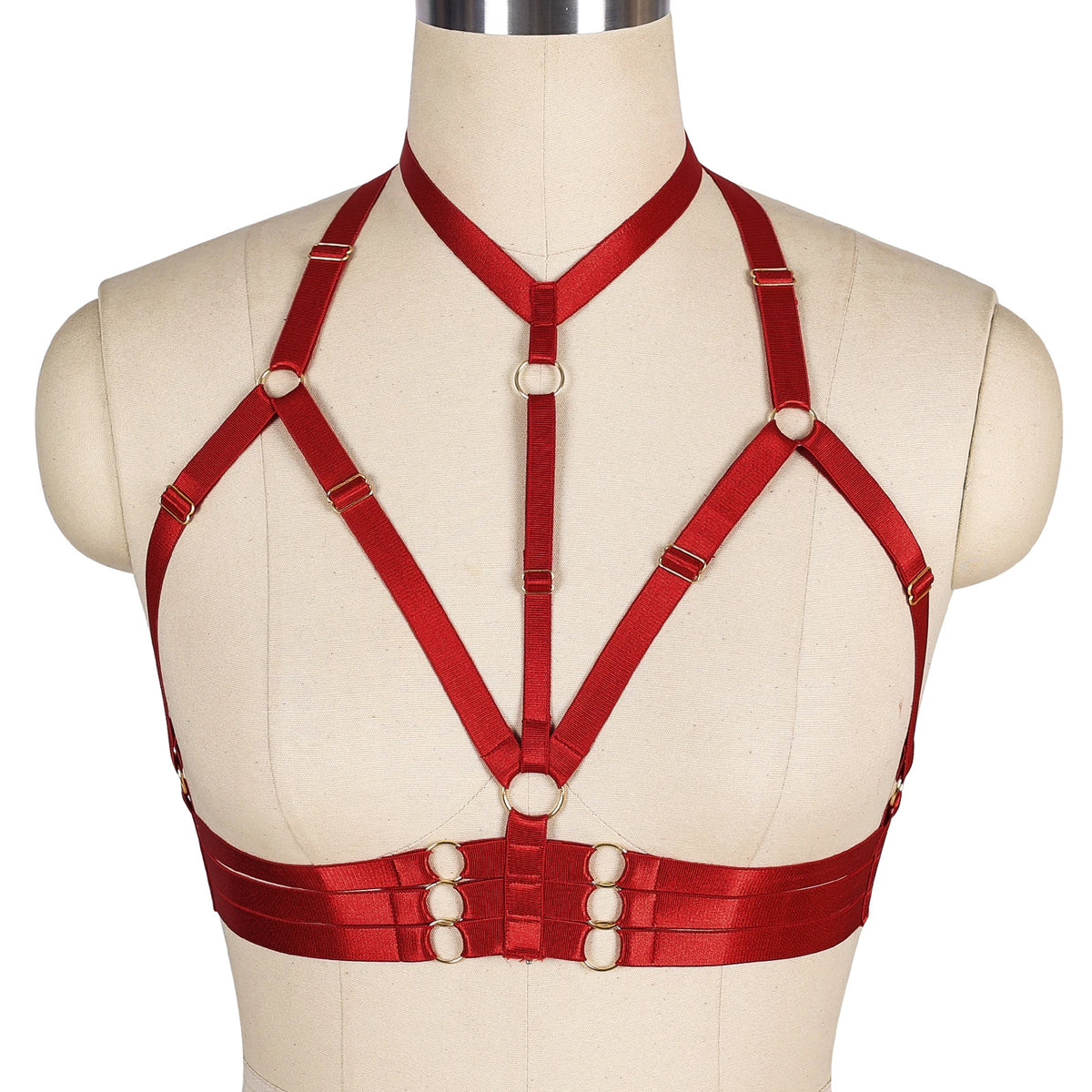 NUVO 5-Strap Sissy Harness - Lingerie - Twisted Jezebel