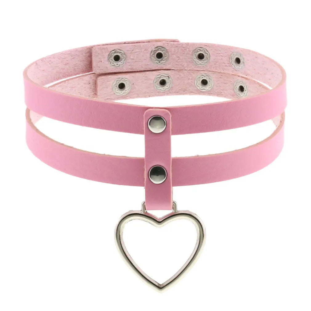DEZI Choke Collars, Pink Sissy - Collars - Twisted Jezebel