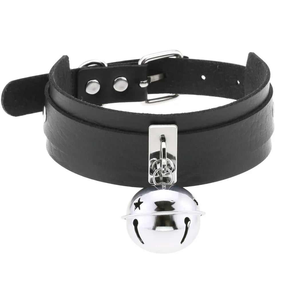 DEZI Choker Collars, Black - Collars - Twisted Jezebel