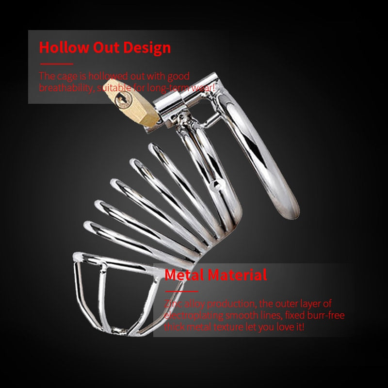 FreeFall Stainless Steel Chastity Cages - Chastity Cages - Twisted Jezebel
