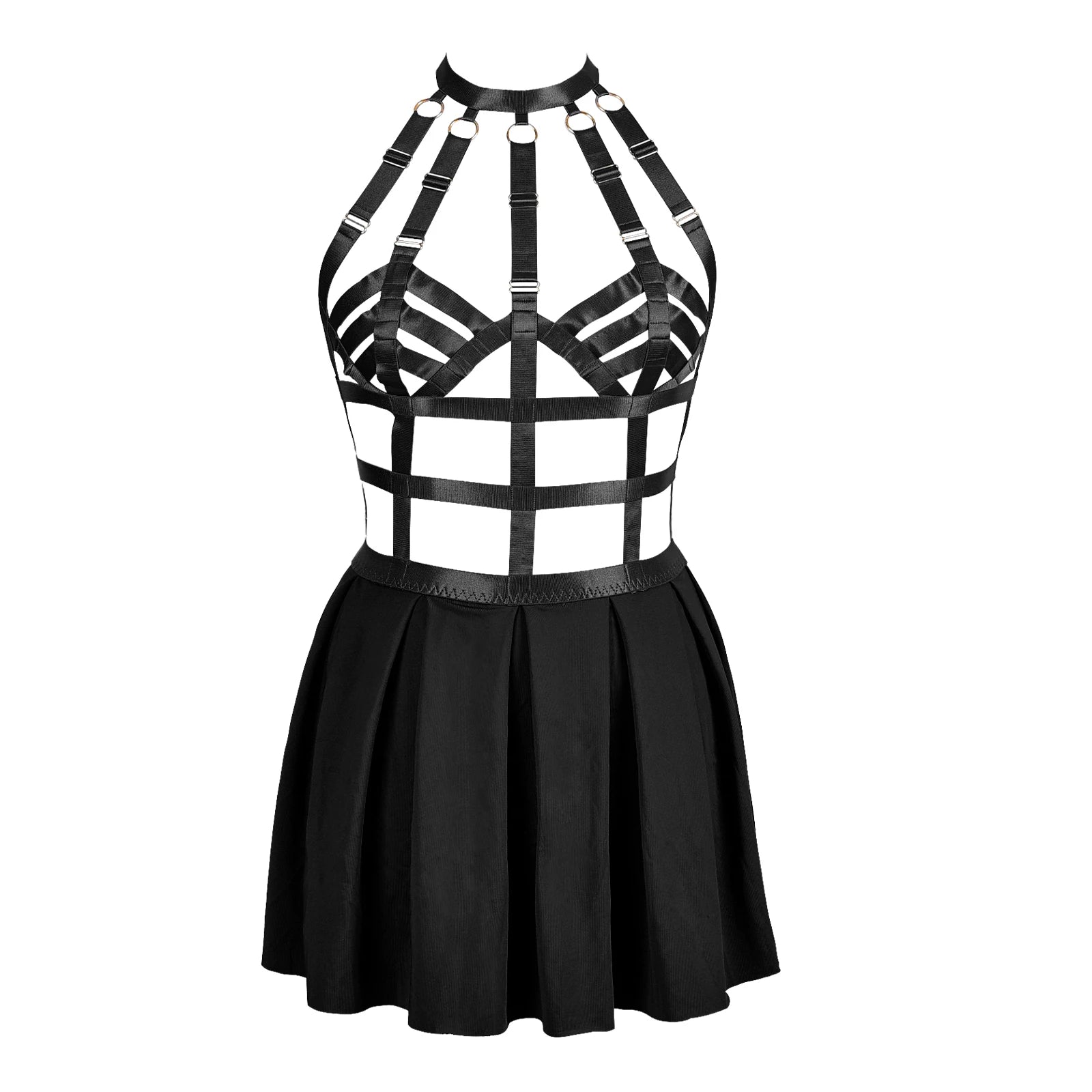NUVO Sissy Harness & Skirt - Harness - Twisted Jezebel