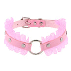 DEZI Choke Collars, Pink Sissy - Collars - Twisted Jezebel