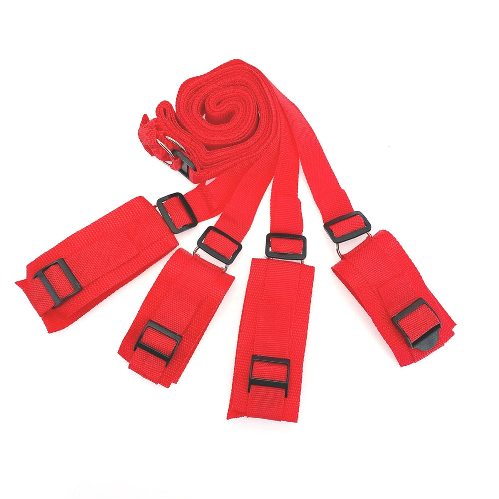 Nylon Bondage Strap Set - Bondage Straps - Twisted Jezebel