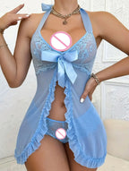Explosions See-Through Babydoll Lingerie